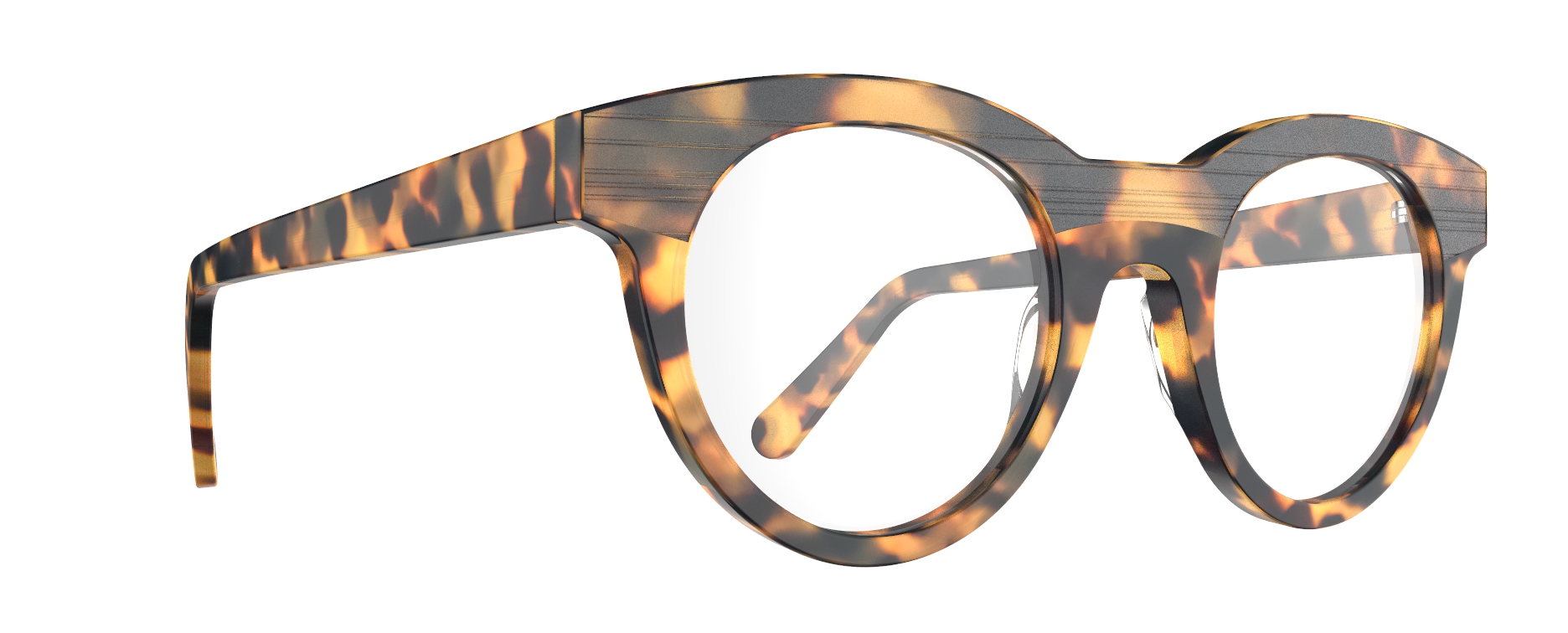 1 Pezzo Occhiali Di Moda Con Montatura Spessa Stile Retrò, Stile - Foto 4